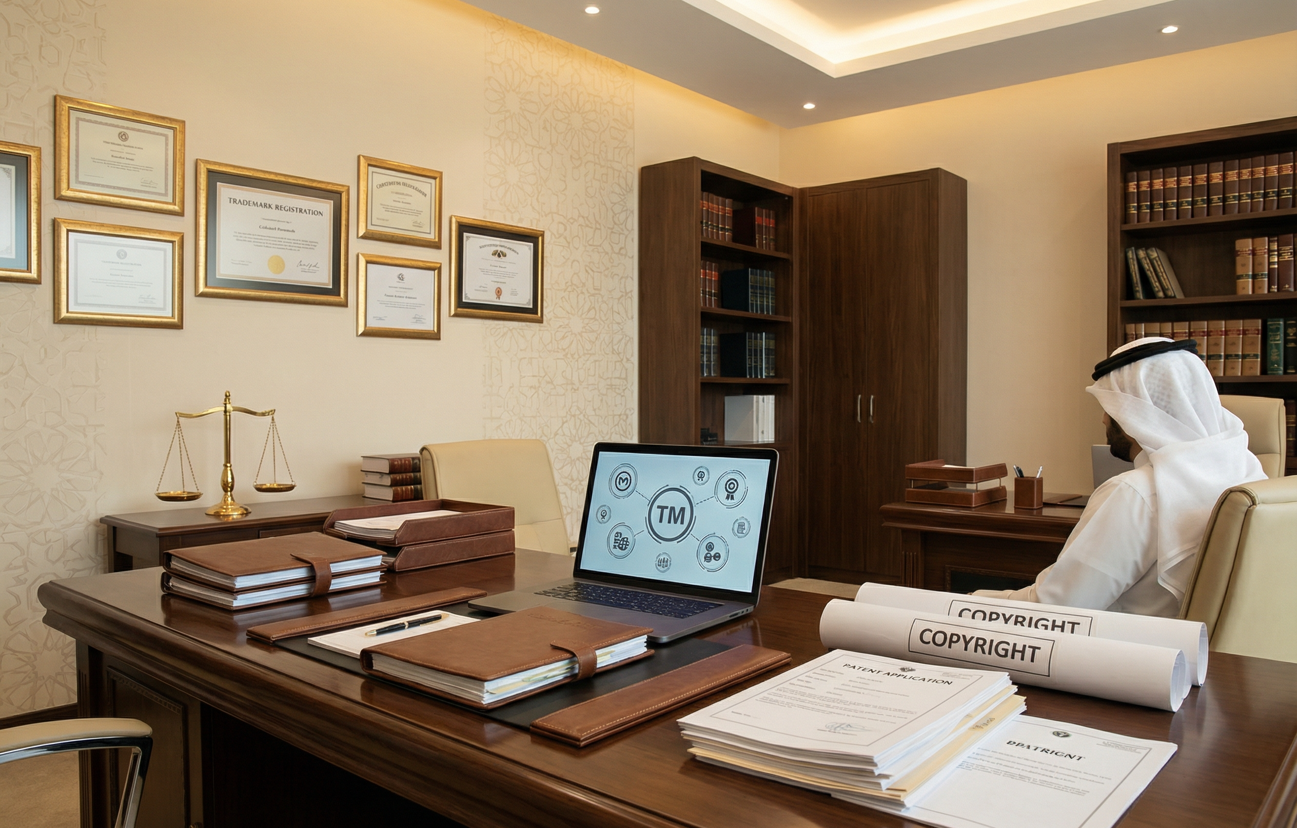 خدمات الملكية الفكرية والعلامات التجارية